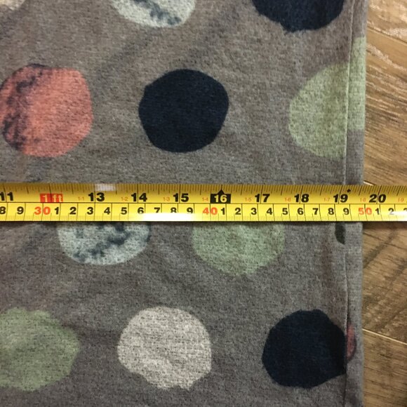 CHARLIE B Soft Fleecey Polka Dot Crewneck Sweater - Picture 12 of 14